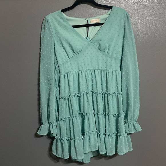 Altar’d State Green Dress - Picture 1 of 8